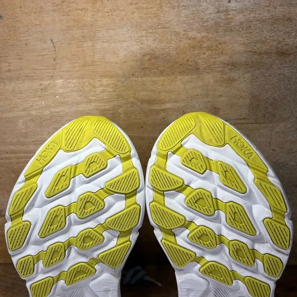 Hoka One One Clifton 9 REFLECTIVE Mens Size 10 Wide Running Shoes Sneakers Blue - Picture 10 of 12